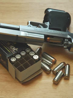 патроны, desert eagle, пистолет, пустынный орел