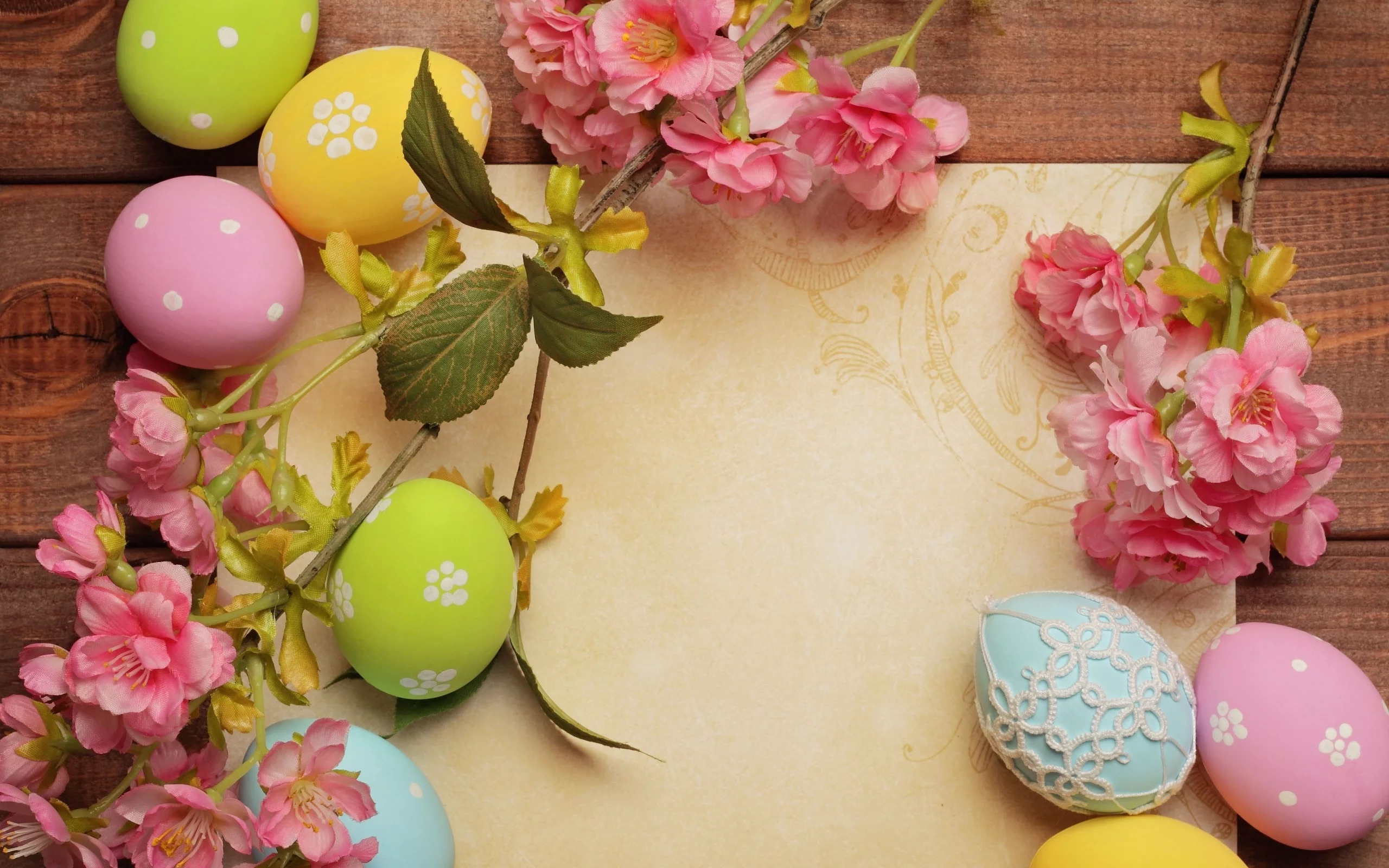 easter, яйца, пасха, цветы, бумага, праздник