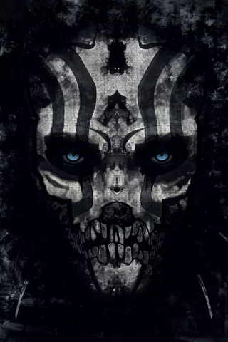 skull, background, eyes, abstract, mask, black