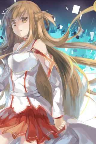 асуна, xinta, sword art online, sao, asuna, мастера меча онлайн