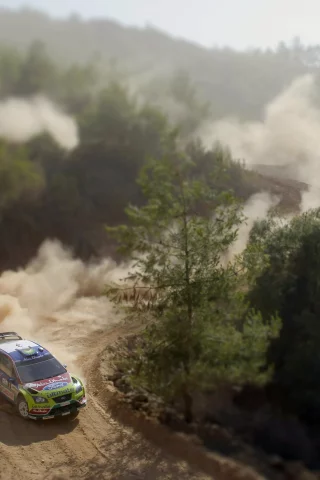 rally, tilt-shift, focus, ford, занос, скорость, wrc, размытие, пыль