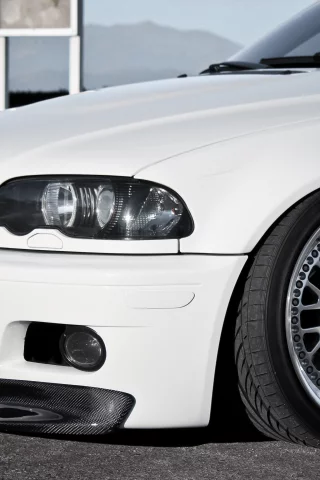 фара, белый, бмв, m3, white, колесо, e46, bmw