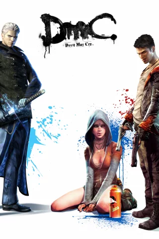 devil may cry 5, dmc, kat, dante, меч, пистолеты, vergil, верлигий