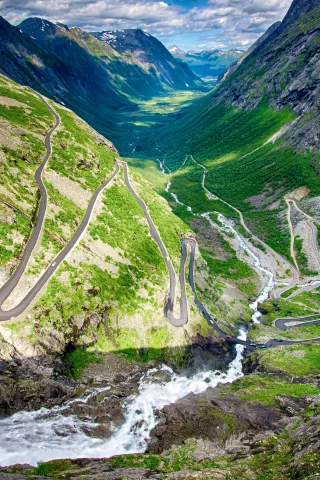 норвегия, trollstigen, вестланн, norway, лестница троллей