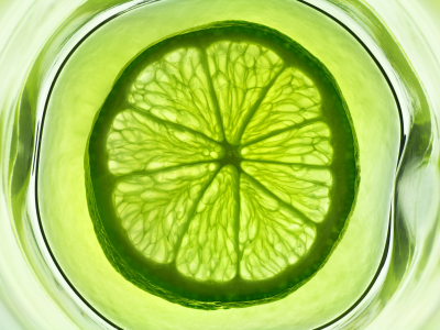 цитрус, зеленый, лайм, стакан, вода, фрукт
