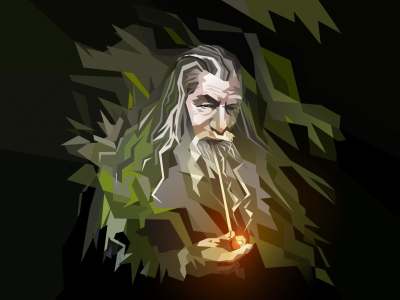 gandalf, волшебник, арт, гэндальф