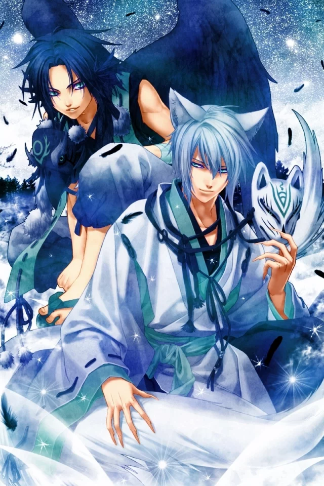 алые осколки, игра, снег, hisui no shizuku hiiro no kakera 2, зима, ps2