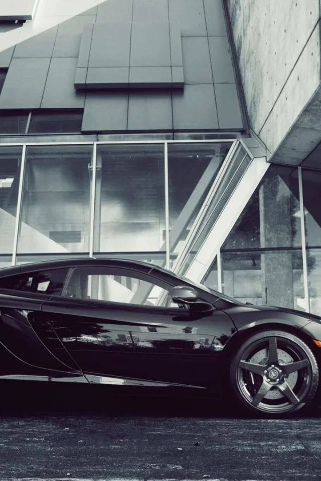 mclaren mp4 12c, здание, 1013mm, макларен, autowalls