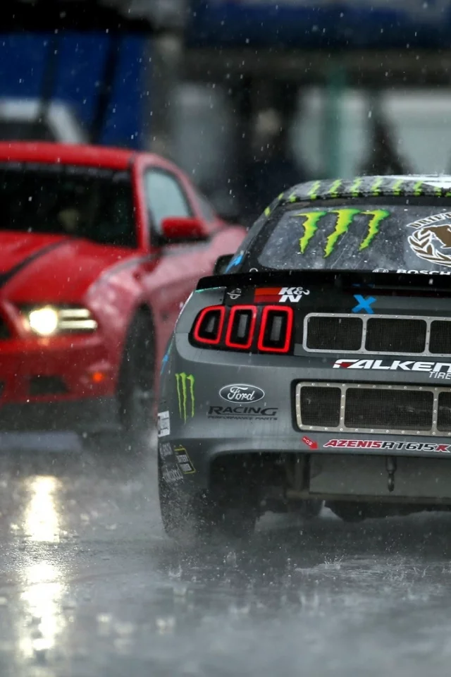 mustang, мустанг, ford, rtr, team, ртр, rain, tuning, lightsфорд, monster energy
