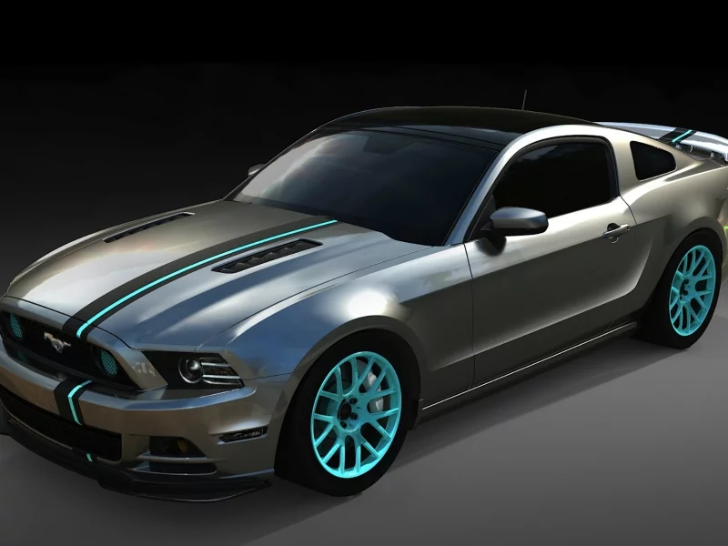 sema, мустанг, build, форд, передок, mustang, powered by women, ford