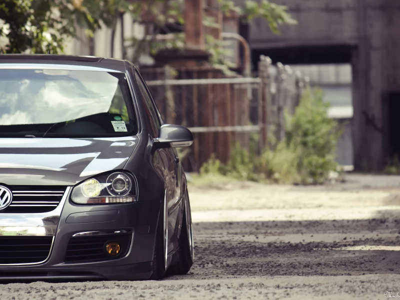 gti, передок, low, гольф, volkswagen, тюнинг, golf