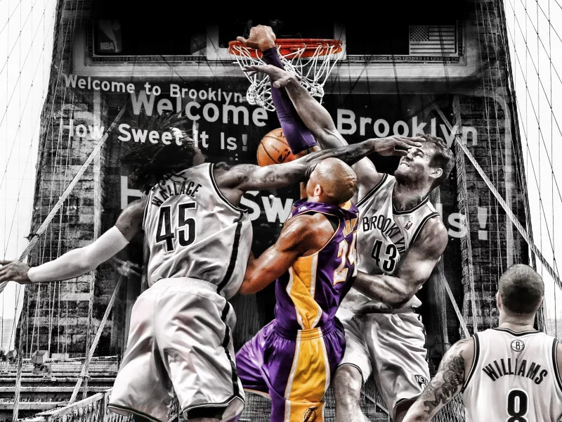 nets, deron williams, gerald wallace, kris humphries, кольцо, lakers, kobe bryant