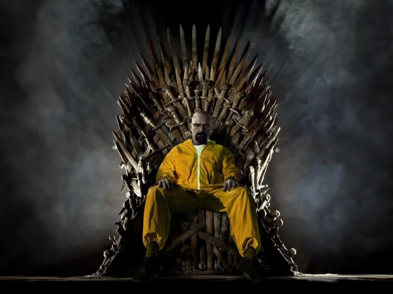 bryan cranston, трон, breaking bad, брайан крэнстон, во все тяжкие