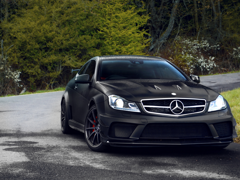 black series, mercedes c63, купе, amg, тюнинг, мерседес