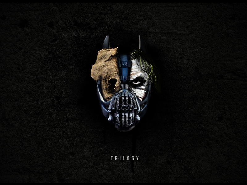 batman, joker, bane, batman trilogy, scarecrow