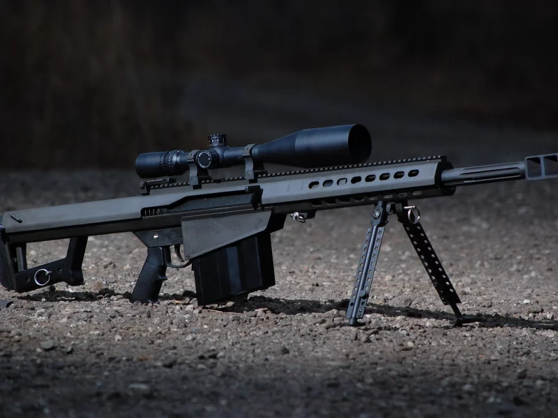 крупнокалиберная, barrett m82, оружие, снайперская винтовка