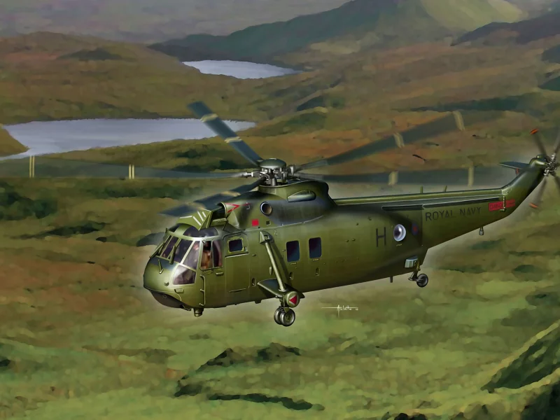 sea king, арт, commando, ws-61, helicopter, американский, sikorsky, вертолет