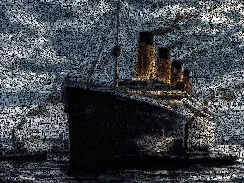 титаник, лайнер, судно, пассажирское судно, rms titanic, titanic