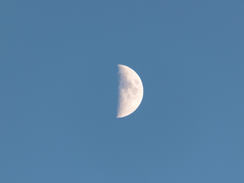 луна, месяц, небо, спутник
