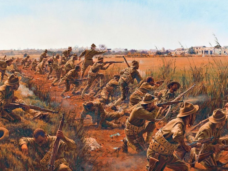 арт, springfield m1903, солдаты, война, бой, спрингфилд m1903