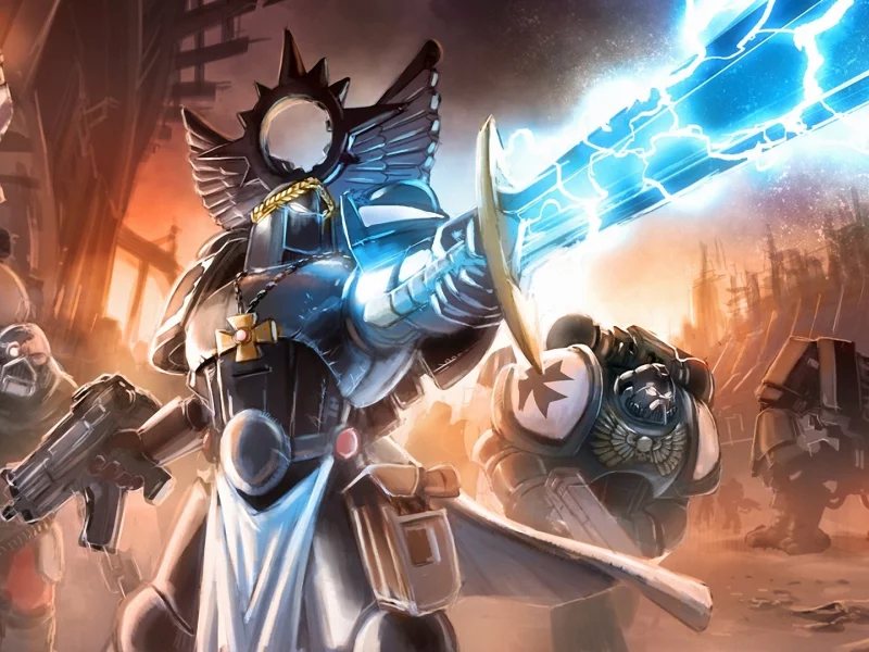warhammer 40k, меч, арт, автомат, оружие, loyvet pierre, войны