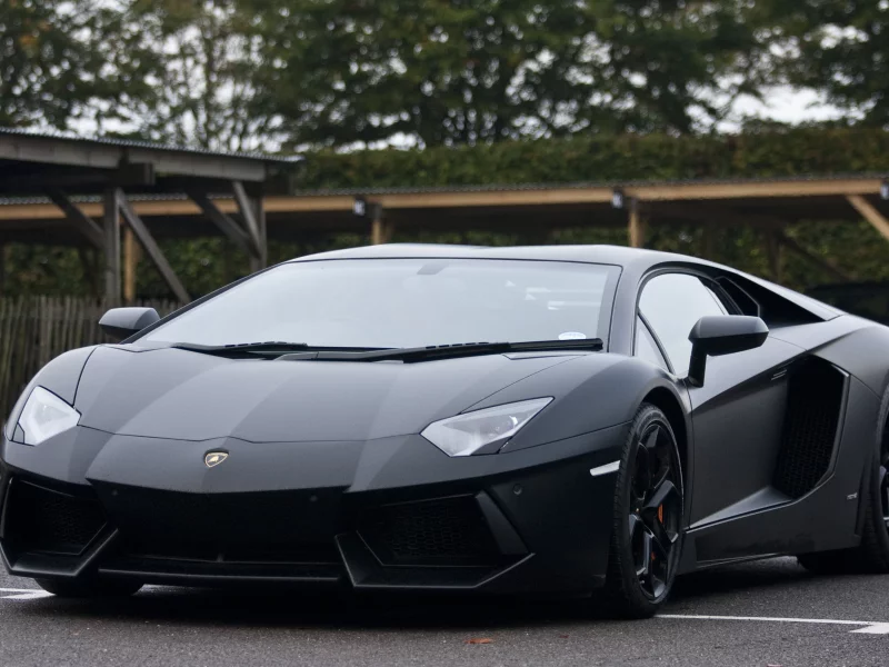 lp700-4, авентадор, чёрный, ламборгини, aventador, black, lamborghini