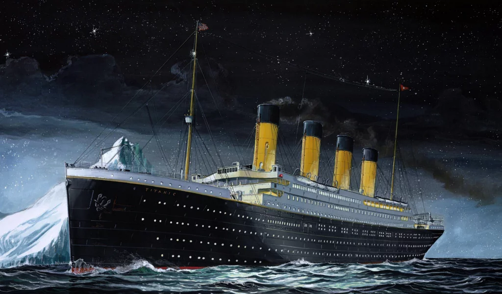 titanic, rms titanic, пассажирское судно, лайнер, титаник, судно