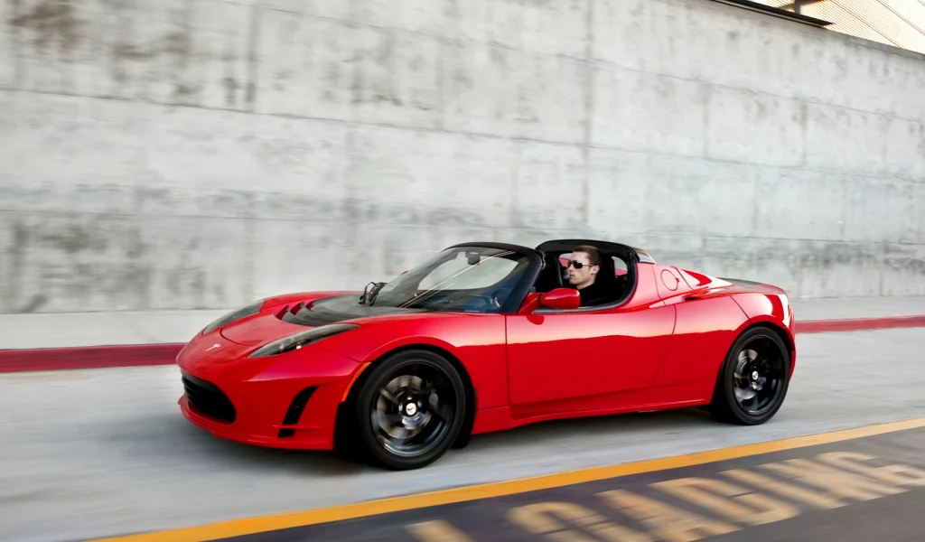 tesla, roadster, version 2011