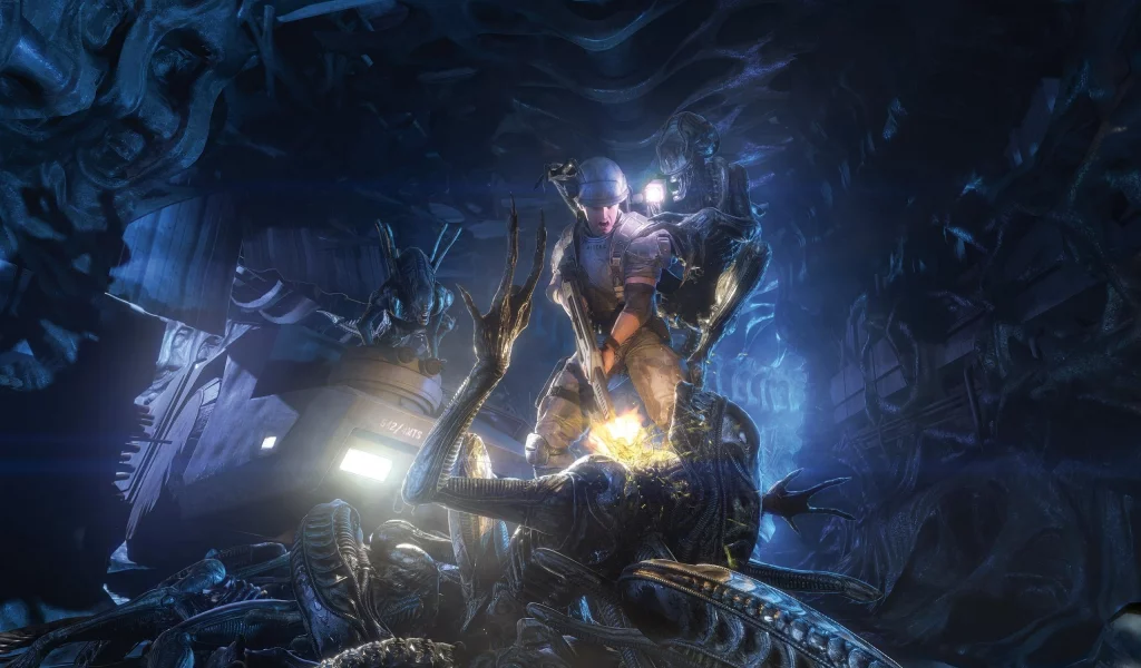 чужие, морпехи, aliens colonial marines