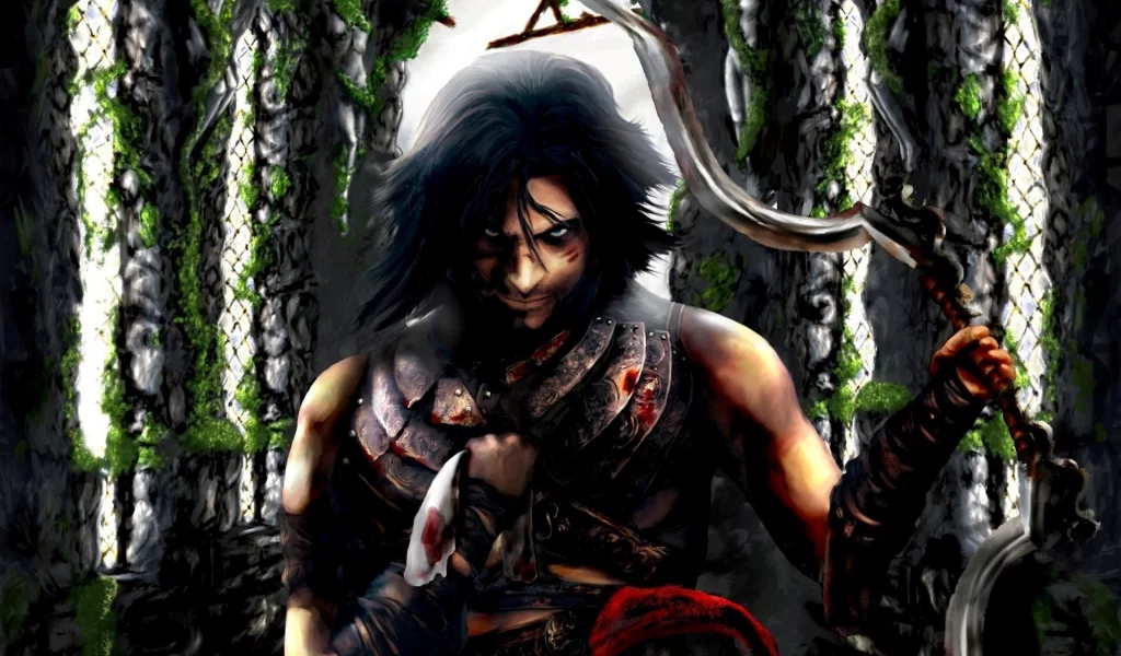 игра, замок, fanart, принц персии, оружие, prince of persia, арки, окна, game wallpapers, фанарт, warrior within, обои