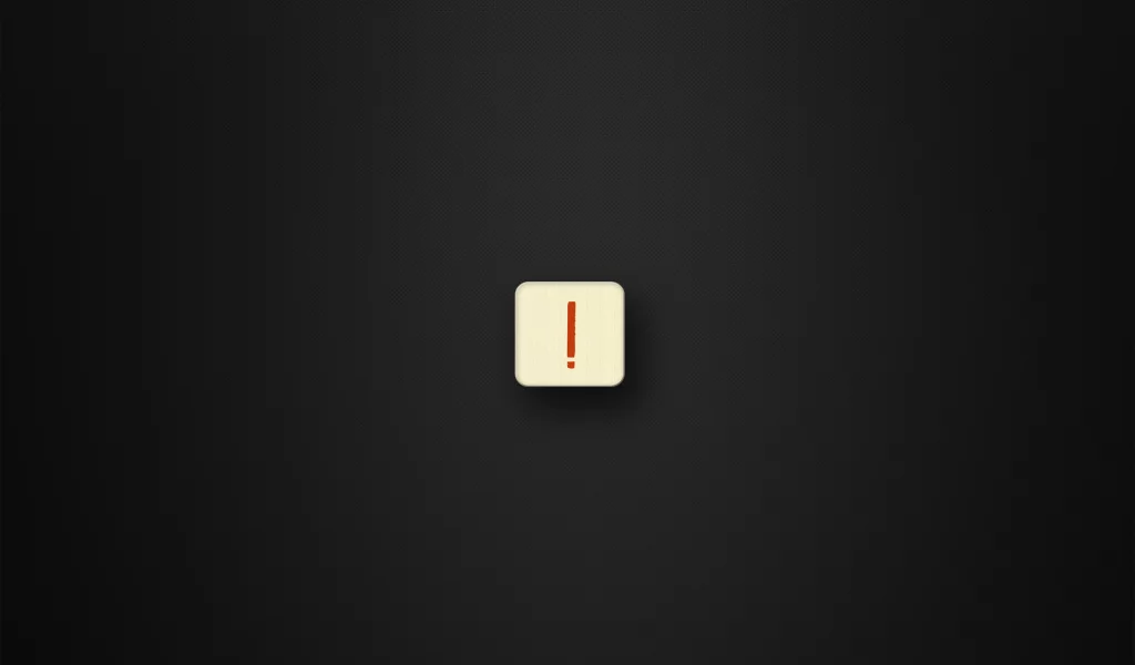 1920x1200, восклицательный знак, exclamation mark, рисунок, minimalism, picture, минимализм