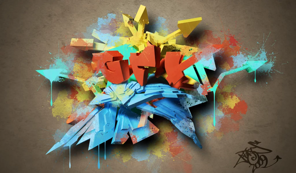 краски, splattergraf, граффити