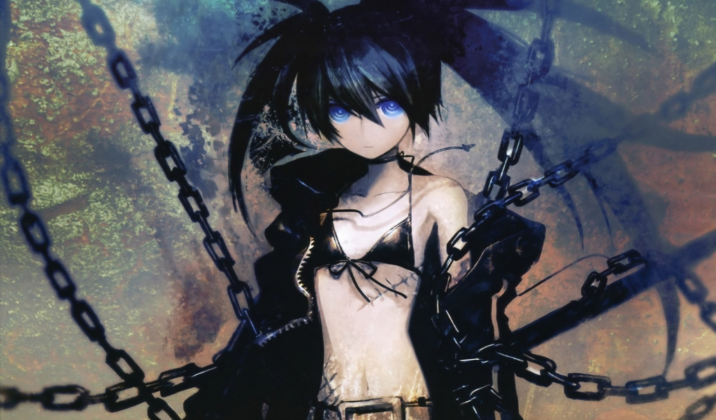 black rock shooter, мистика, brs, art, mato