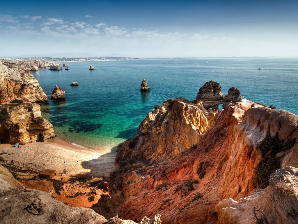 море, скалы, побережье, горы