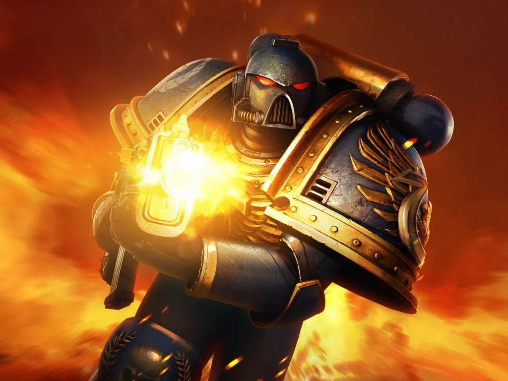доспехи, ультрамарин, болтер, космодесантник, warhammer 40k