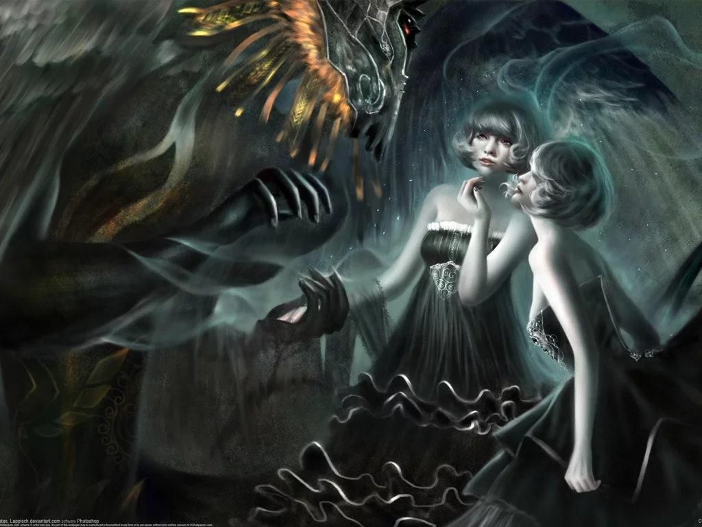 девушки, призрак, sida chen