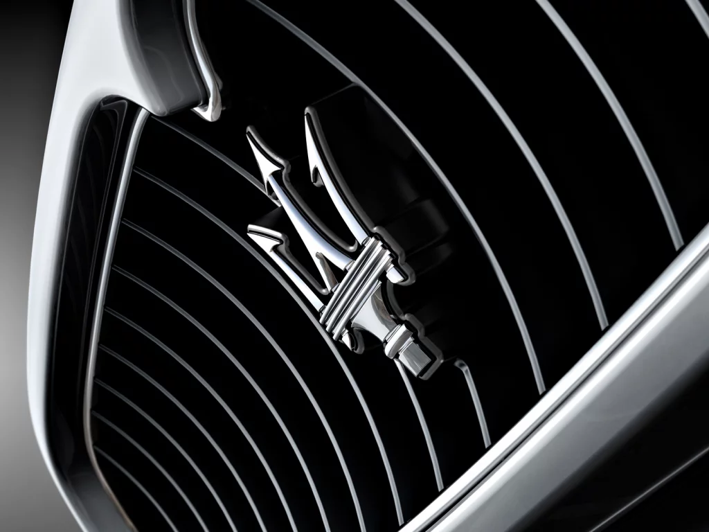 maserati, эмблема, решетка