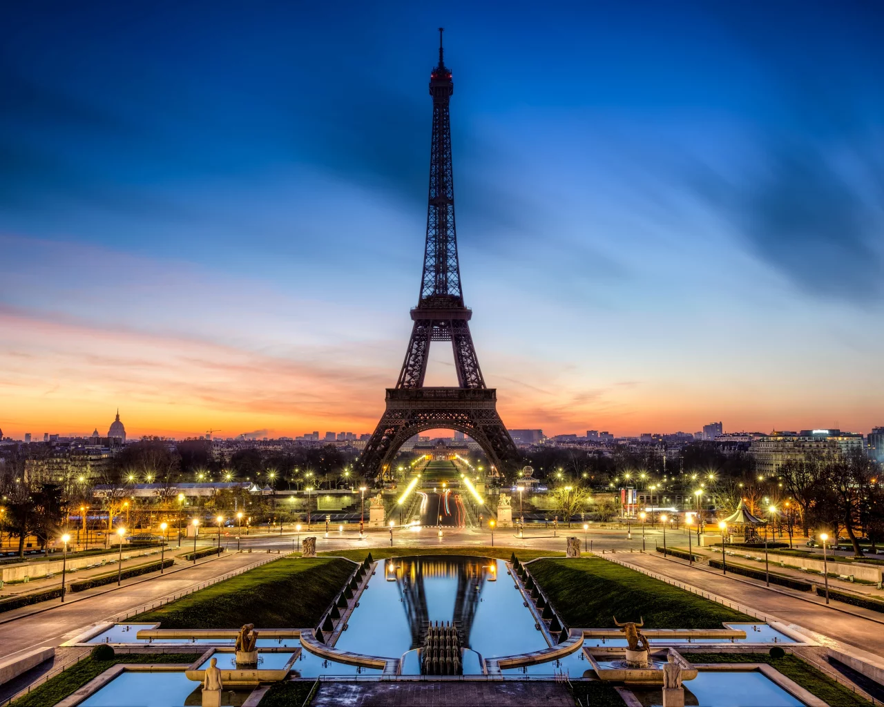 франция, вечер, paris, france, эйфелева башня, париж, la tour eiffel