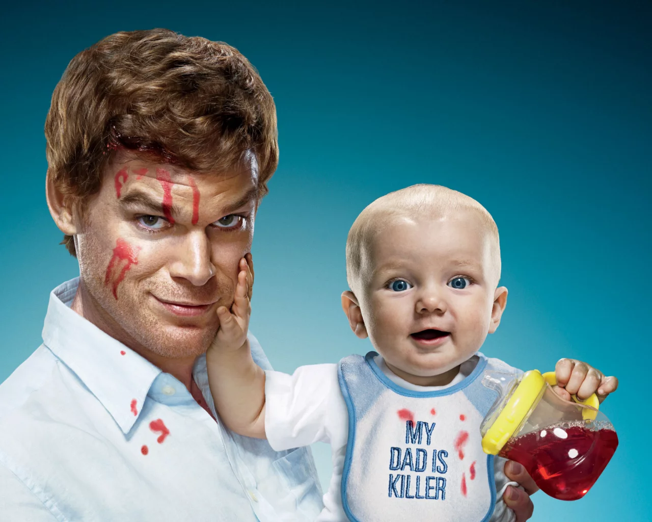 dexter, сериал, майкл си холл, ребенок