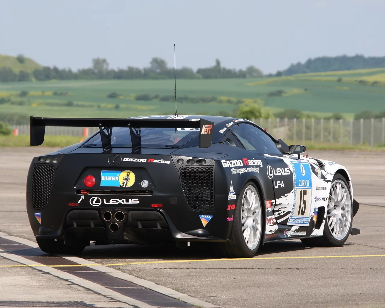 асфальт, car, race, lf-a, правый бок, lexus, лексус, задняя часть