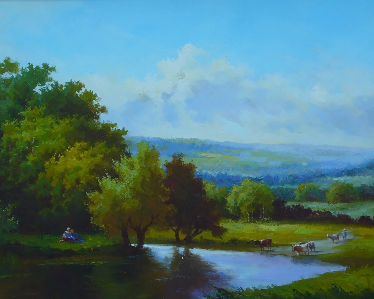 рисунки, пейзажи, рисунок, классика, арт, картины, картина