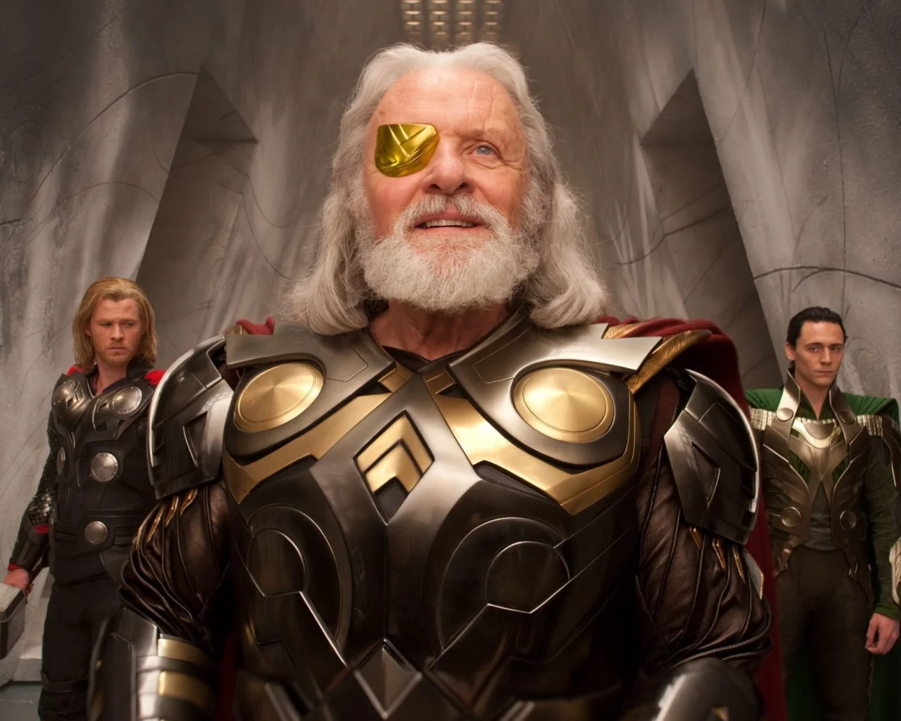 anthony hopkins, энтони хопкинс, тор, крис хемсворт, том хиддлстон, tom hiddleston, chris hemsworth, thor