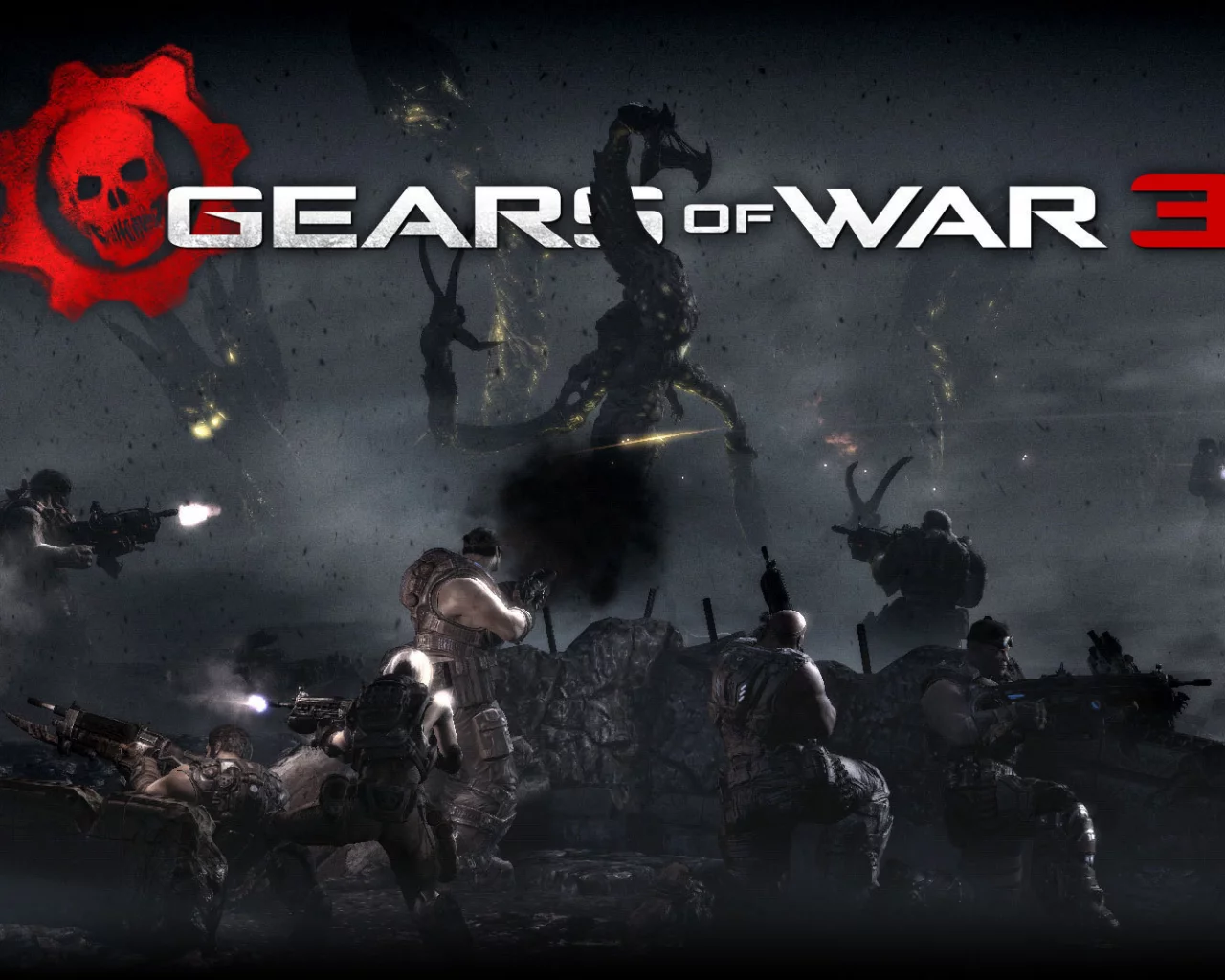 игра, gears-of-war-3, шутер