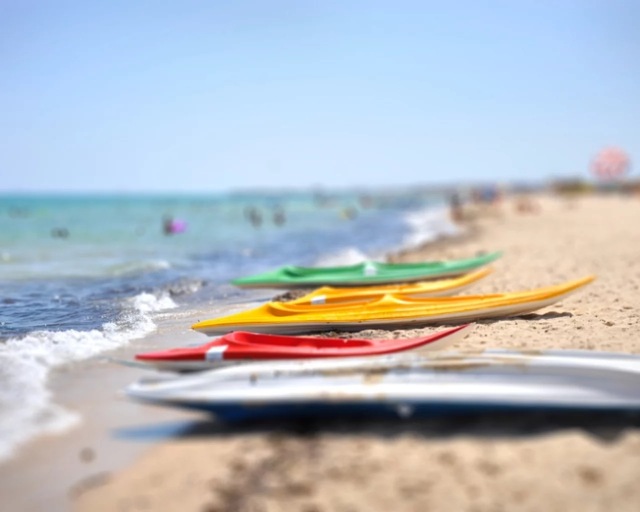 море, тунис, побережье, tilt-shift, пляж