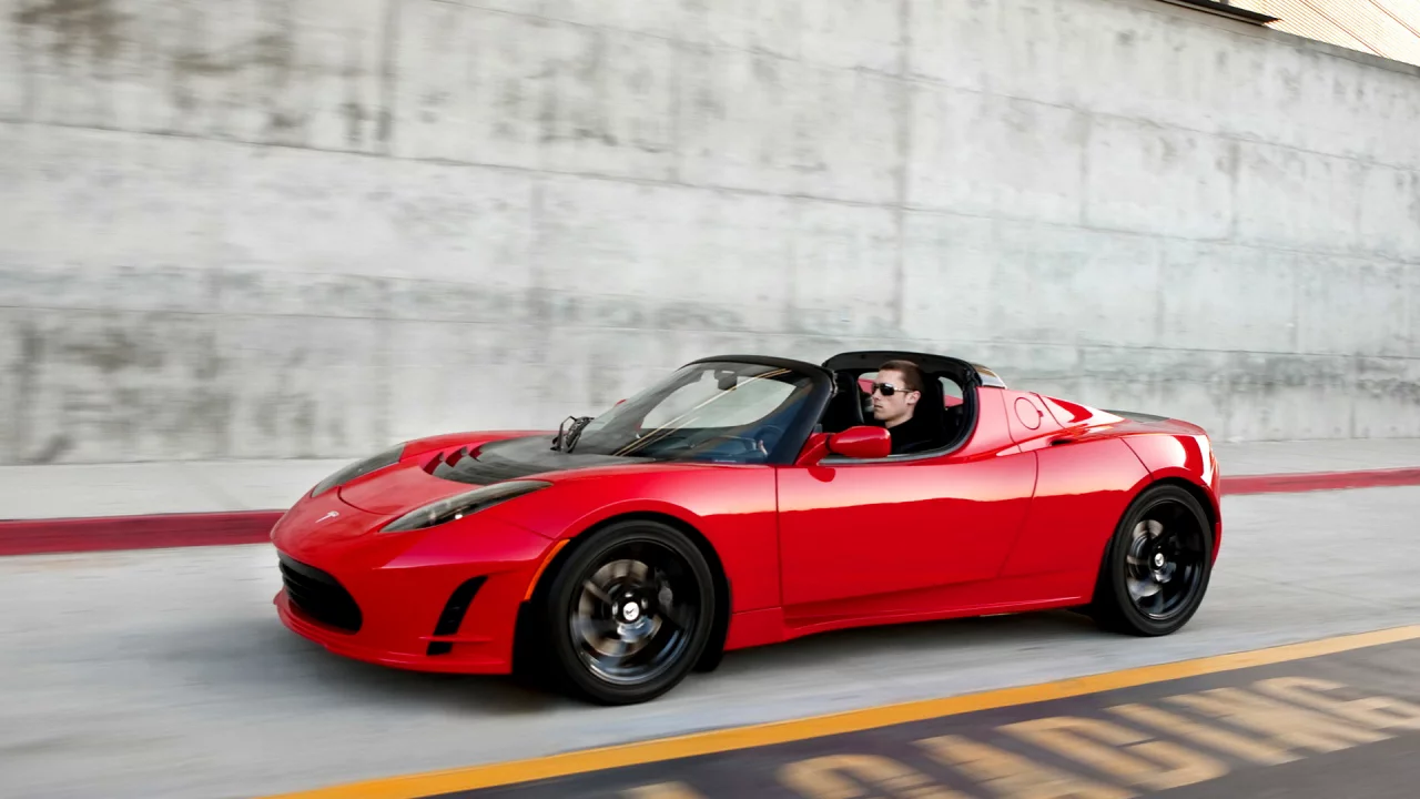 tesla, roadster, version 2011