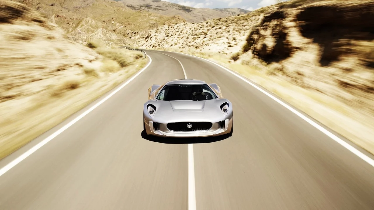 auto, jaguar c-x75 concept, скорость
