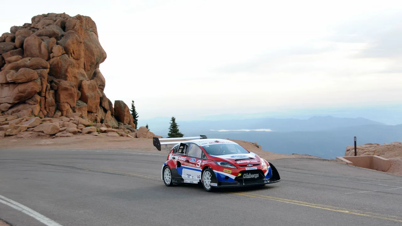rallycross, fiesta, горы, ford