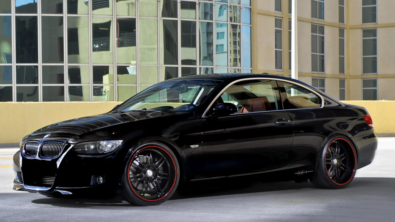 360 three sixty forged, bmw, black