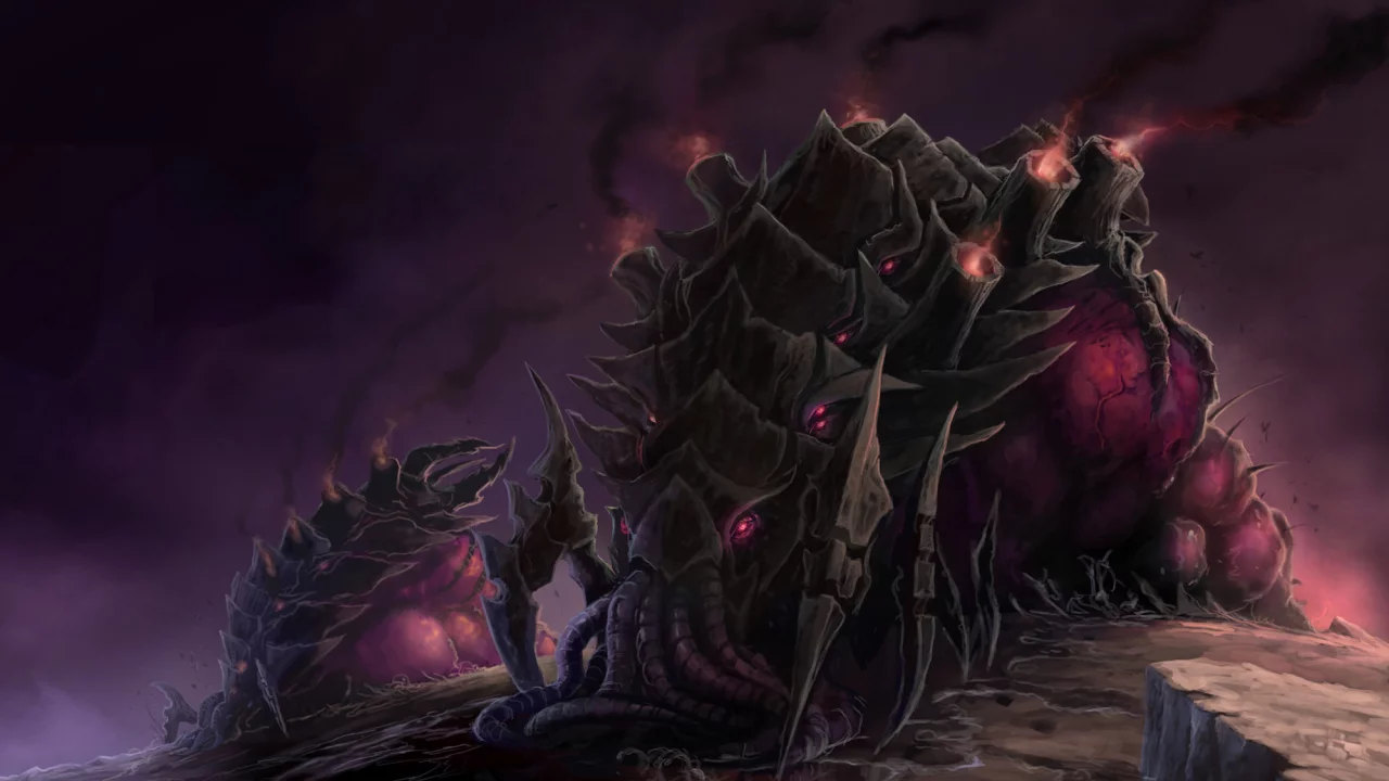 гусеница, starcraft, samwise, zerg infestor
