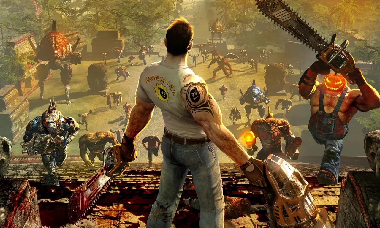 сэм, серьезный сэм 3, serious sam 3, игра, главный герой, враги